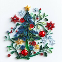 Beautifully Designed Christmas Tree-Themed Greeting Cards