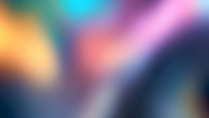 Obraz premium metallic color mix gradient blurred smooth