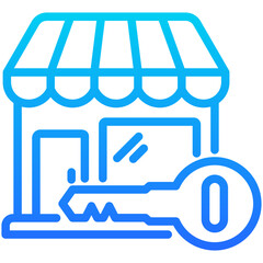 Market Entry Strategy Icon