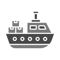 Cargo Ship Icon