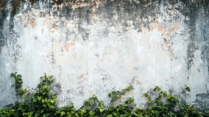 Weathered concrete wall displaying signs of age and deterioration, emphasizing the oldness and brokenness. An ideal backdrop for creative projects, with ample copy space.