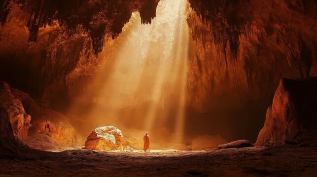 Exploration of Plato's Allegory of the Cave in Abstract Art