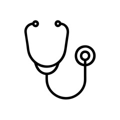 Stethoscope Icon - Medical, Healthcare, Doctor, Diagnosis, Health