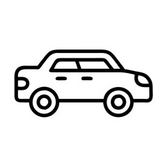 Car Icon - Vehicle, Transportation, Automobile, Travel, Driving