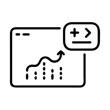 Python Code Script with Chart Icon - Data Visualization, Programming, Analytics, Software Development