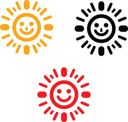 sun icon vector illustration design 