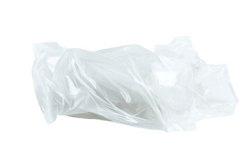 crumpled plastic bag texture 
