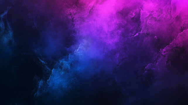 Cosmic Purple and Blue Abstract Texture Background - Powered by Adobe
