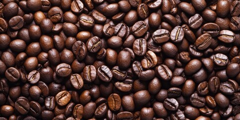 Obraz premium Coffee is a popular beverage made from roasted coffee beans. Known for its dark color and slight bitterness, coffee provides a stimulating effect due to the caffeine present in coffee.