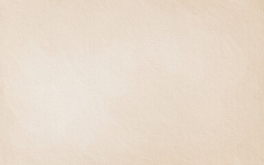 Vintage kraft paper with old texture with a slight blur of beige color blank space for banners or old-fashioned backgrounds. The watercolor illustration is hand drawn