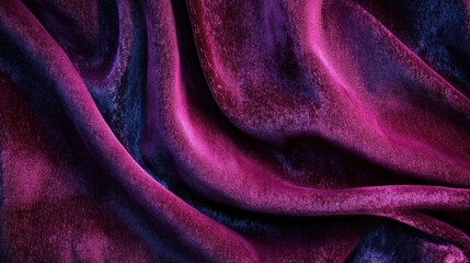 Obraz premium Vibrant Waves of Purple Velvet Elegance
