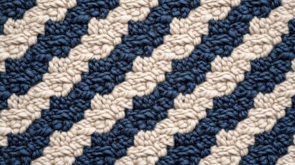 Intricate Details of a Handwoven Wool Rug: A Close-Up of Rich Textures and Artisan Craftsmanship