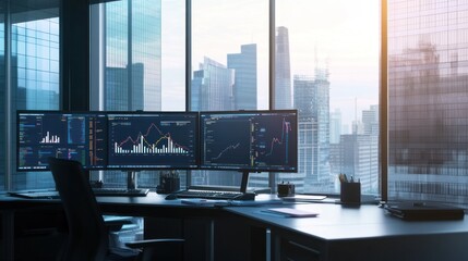 Financial Analysis in Modern Office