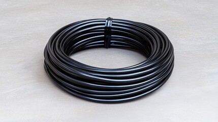 Handling coiled electrical wire for home projects indoor workshop diy guide practical close-up safety tips