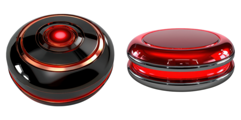 fire alarm alert detection. Futuristic transparent background