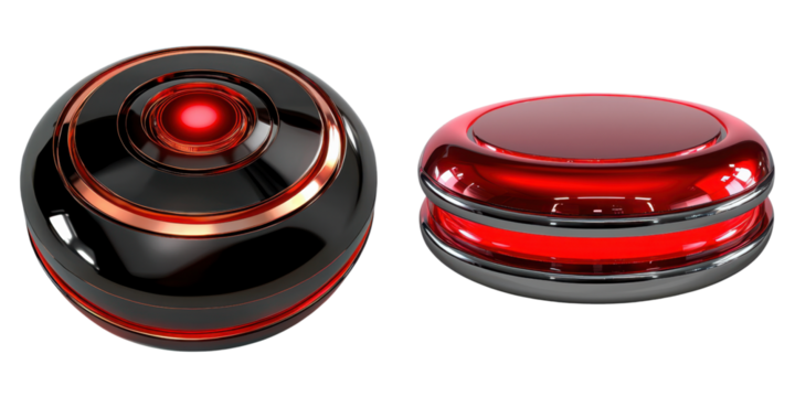 fire alarm alert detection. Futuristic transparent background - Powered by Adobe