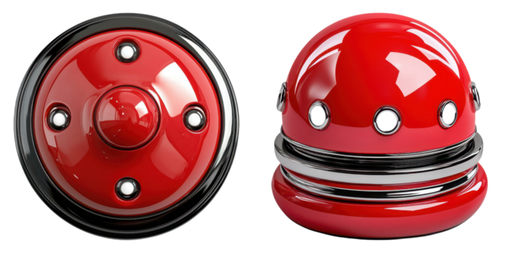 fire alarm alert detection. Bold red transparent background
