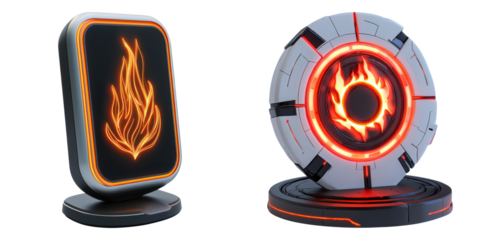 fire alarm alert detection. Digital fire transparent background