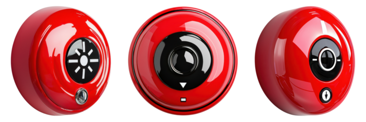 fire alarm alert detection. Emergency transparent background