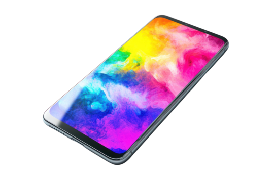 Vibrant Smartphone Display 