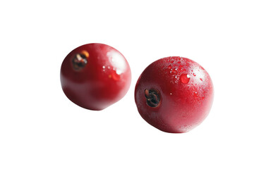 Two Cranberries, Close-up 