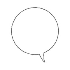 ふきだし（手描き風）