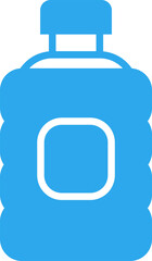 Water Bottle Icon Illustration