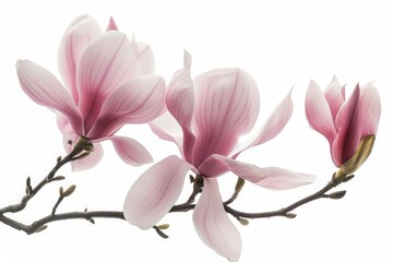 Obraz premium Elegant Magnolia Blossoms