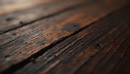Old grunge dark textured wooden background , The surface of the old brown wood texture