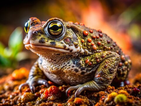 Aerial Photography Natterjack Toad Studio Scene