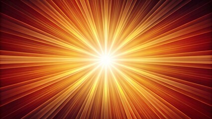 Obraz premium Abstract Radiating Light Burst Warm Hues and Dynamic Energy