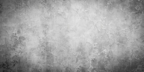 High-resolution grayscale image of a textured wall surface with subtle variations in tone and a distressed appearance.
