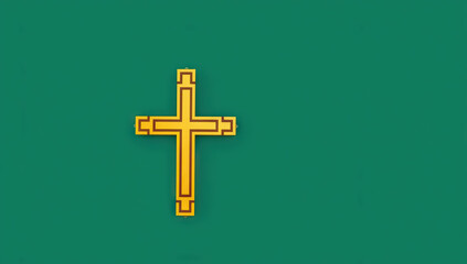 Christian Greek, Armenian, Greek cross. Generative AI