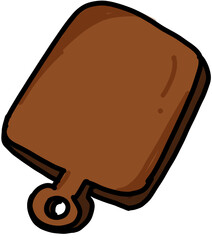 A cutting board (Clip Art ) 