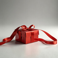 gift box with ribbon