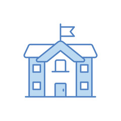 School  vector icon