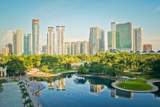KLCC Park with in Kuala Lumpur, Malaysia
