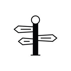 Directions  vector icon