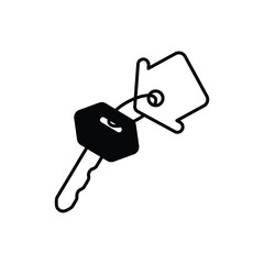 Home Key vector icon