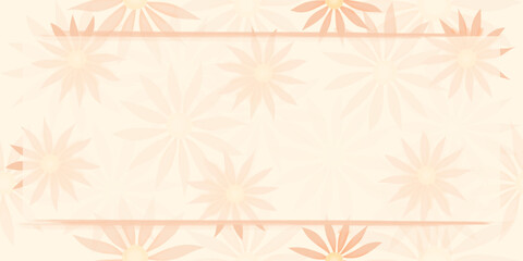 3D flowers design elements. Exotic flowers and plants seamless pattern. Abstract contemporary modern trendy vector illustration.