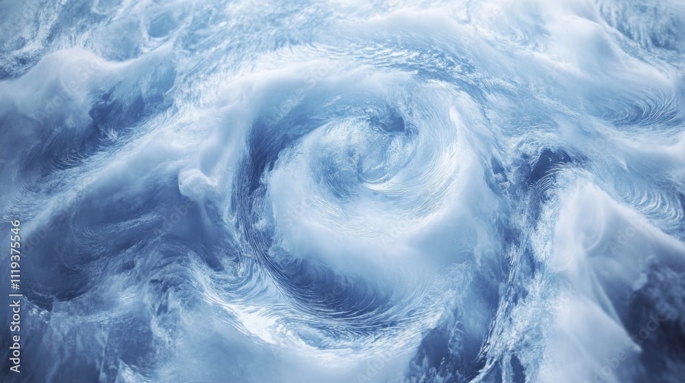 Poster a stunning portrayal of swirling water patterns evokes a sense of tranquility and movement. the inte