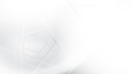 Abstract  white and gray color, modern design stripes background with geometric shape. Vector illustration.