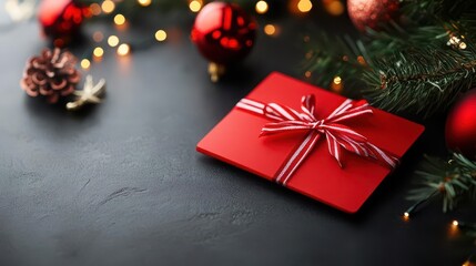 Custom amount Christmas gift cards available at retail stores for personalized gifting.