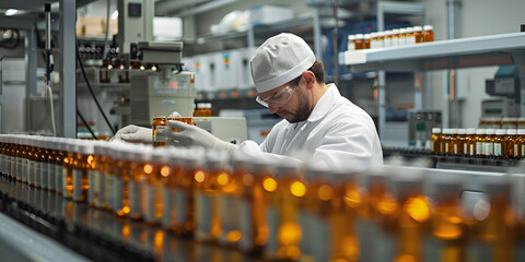 Laboratory Technicians and Quality Control Inspectors Preparing and Examining Samples for Accurate Testing and Analysis