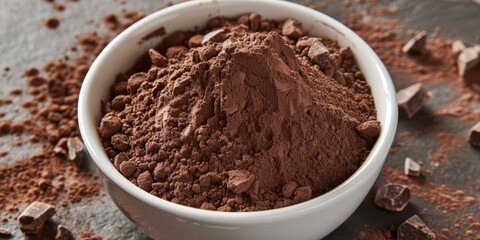 Gourmet Cocoa Powder: A Rich and Smooth Culinary Delight. Perfect for Baking, Desserts, and Hot Chocolate. Indulge in the Exquisite Taste and Aroma.