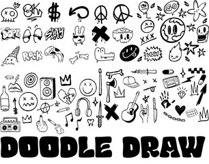 abstract desing handdraw illustration