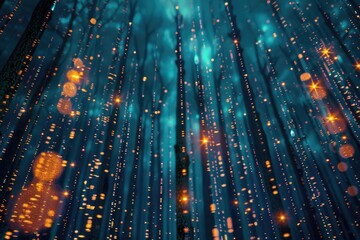 binary code background