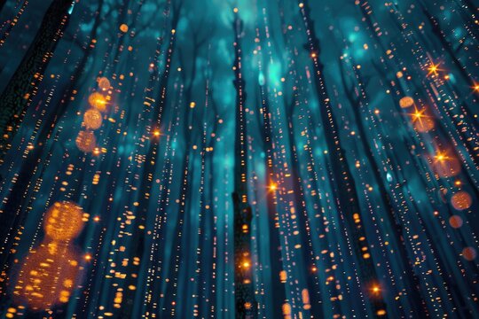 binary code background
