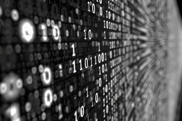binary code background