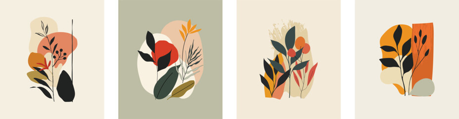 Modern poster with minimalist design elements